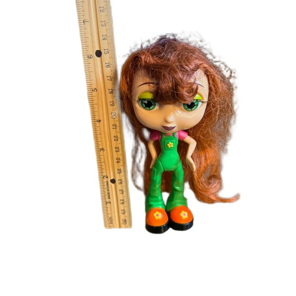 Mattel Diva Starz Alexa Doll Red Hair Green Overalls Vintage 1999 Y2K Toy
